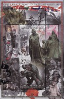 Czech Rep. / Stamps (2015) 0865-0866 A (sheet): Czech Statehood - 1915 (personality, WWI); Painter: Jan Maget - Unused Stamps