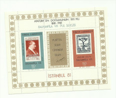 Turquie Bloc N°22 Neuf** Cote 5.25 Euros - Blocks & Sheetlets