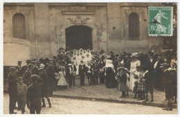 95 - SOISY-SOUS-MONTMORENCY - Carte Photo - Communion - Sortie De L'Eglise - Soisy-sous-Montmorency