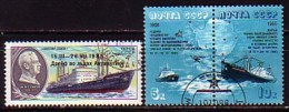 RUSSIA / RUSSIE - 1986 - Expedition Scientifiques Dans L'Antarctique - 3v Obl. - Programmes Scientifiques