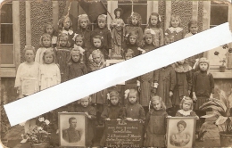 Lokeren ( Wijk Boxlaer ) : Hulde Aan Kardinaal Mercier 1920  --- Fotokaart ( Raar) - Lokeren