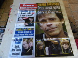 AFFICHE FRANCE DIMANCHE PIERRE BACHELET REGARDEZ MES VENTES ! J´EN AI D´AUTRES - Magazines & Catalogs