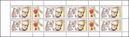 Czech Rep. / Stamps (2016) 0873 ZS PL: Karel Svolinsky (1896-1986) Cz. Painter, Pedagogue (folk Costume, Flowers, Birds) - Neufs