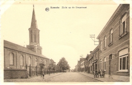 Kemzeke : Zicht Op De Dorpstraat ( Met Kerk ) - Stekene