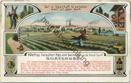 Buxtehude - Buxtehude - Wettlop Twischen Has Und Swinegel Up De Heid - Verlag M. Glückstadt & Münden Hamburg Gel. 1909 - Buxtehude