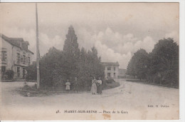 10 - MUSSY SUR SEINE / PLACE DE LA GARE - Mussy-sur-Seine