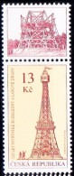 Czech Rep. / Stamps (2016) 0879 K1H: 125 Years Petrin Lookout Tower And Cableways (1891); Painter: Adolf Absolon - Sonstige (Land)