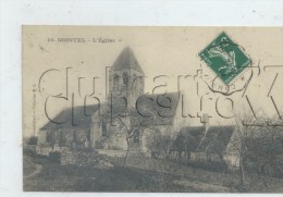 Nointel (Val-d'Oise) : L'église " En 1909 PF. - Nointel