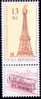 Czech Rep. / Stamps (2016) 0879 K2D: 125 Years Petrin Lookout Tower And Cableways (1891); Painter: Adolf Absolon - Sonstige (Land)