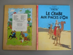 TINTIN - LE CRABE AUX PINCES D'OR - B39 - 1971 - MOYEN - Tintin