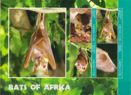 Liberia Bats Of Africa 2 Sheetlets And 2 SSs - Chauve-souris