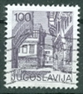 Jugoslawien 100 D. Gest. Ochrid Stadtansicht - Used Stamps