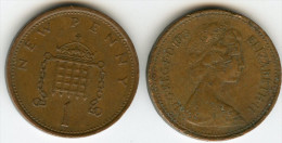 Grande Bretagne Great Britain 1 New Penny 1973 KM 915 - 1 Penny & 1 New Penny