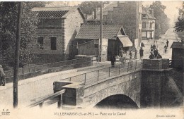 77 - VILLEPARISIS - Pont Sur Le Canal - Villeparisis