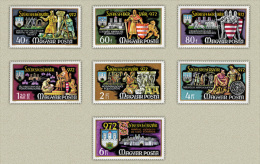 Hungary 1972. Alba Regia Set MNH (**) Michel: 2782-2788 / 5 EUR - Unused Stamps