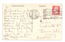 CPA 06 NICE POSTMARK Ecrite - Voir Scan Recto-Verso NICE L'ENTREE DU PORT LL LOUIS LEVY - Sonstige & Ohne Zuordnung