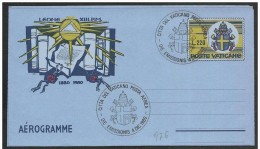 Vaticano/Vatican: FDC, Intero, Stationery, Entier, Aerogramma, Stemma, Blason, Coat Of Arms - Covers