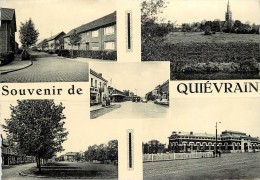 SOUVENIR DE QUIEVRAIN - Carte Multi-vues. - Quievrain