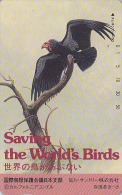 TC JAPON / 110-92092 ** ONE PUNCH ** - Série 2 SAVE THE BIRDS 6/16 - OISEAU CONDOR - EAGLE BIRD JAPAN PC 4262 - Arenden & Roofvogels