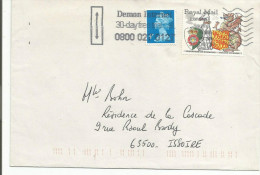 GB LETTRE DE LONDRES POUR LA FRANCE 2014 - Cartas & Documentos