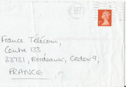 GB LETTRE POUR LA FRANCE 2001 - Cartas & Documentos