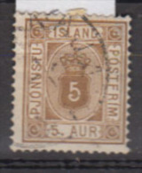 ISLANDE      1876      Service     N.    5           COTE    12 . 00    EUROS          ( 506 ) - Dienstmarken