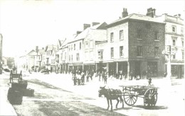 CLWYD - DENBIGH - HIGH STREET 1886 (REPRO) Clw-298 - Denbighshire