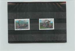 BRASILE 2002 - TRENI TRAINS - 2 VALORI - Unused Stamps