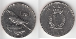 **** MALTE - MALTA - 1 LIRA 1995 **** EN ACHAT IMMEDIAT !!! - Malta