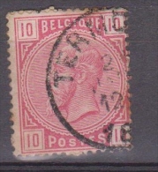 (4014 – A1-6 ) COB 38 Obl Termonde-Tienen - 1883 Léopold II
