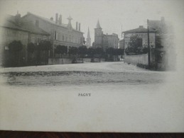 CPA 54 Meurthe Et Moselle Pagny Vue Avant 1906 - Autres & Non Classés