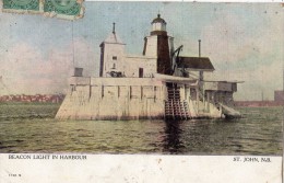 CANADA BEACON LIGHT IN HARBOUR SAINT JOHN M.B. - St. John