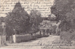 Saint Martin Lars En Sainte-Hermine 85 - Entrée Bourg 1925 - Correspondance Patronnage Chantonnay Cinéma Etoile Sportive - Sainte Hermine