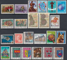 Luxembourg 1983 Complete Year Set Of 23 Stamps. Mi 1068-1090 MNH - Années Complètes