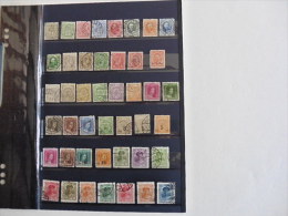 Luxembourg :44 Timbres Oblitérés - Colecciones