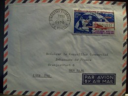 Novelle Calédonie Lettre Par Avion De Noumea à Den Haag, Pays-Bas 31-3-1970 - Cartas & Documentos