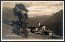 2043 - Ohne Porto - Alte Foto Ansichtskarte - Kirche Bartholomäberg Montafon N. Gel TOP Steiner - Bludenz