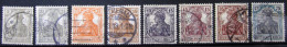 ALLEMAGNE EMPIRE                 N° 96/103                 OBLITERE - Used Stamps