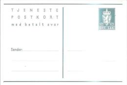 76834) Intero Postale Della Norvegia-da 175-serie Stemma-nuovo Off Sak - Entiers Postaux