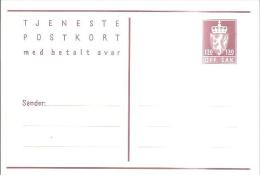 76838) Intero Postale Della Norvegia-da 130-serie Stemma-nuovo Off Sak - Entiers Postaux