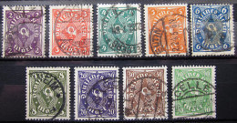ALLEMAGNE EMPIRE                 N° 205/213 (sauf 211)                 OBLITERE - Used Stamps