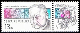 Czech Rep. / Stamps (2015) 0831 KP: Oldrich Kulhanek (1940-2013) Cz. Painter & Graphic Artist (personalities On Stamps) - Nuevos