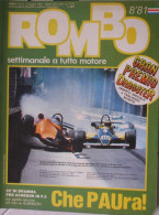 ROMBO - N.8 - 1981 - GP PAU F2 - Motoren