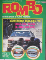 ROMBO - N.10 - 1982 - RALLY PORTOGALLO - Motoren