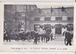 LIEGE  FAMILLE ROYALE 13 JUILLET 1913 - Réceptions