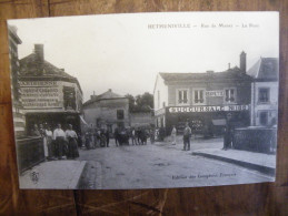 A377. CPA. 51. BETHENIVILLE. Rue De Munet. Le Pont.  Beau Plan Animé. Ecrite & Voyagée 1906 - Bétheniville