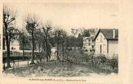 CPA - SAINT-BRICE-sous-FORÊT (95) - Aspect Du Boulevard De La Gare En 1910 - Saint-Brice-sous-Forêt