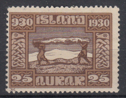 IJSLAND - Michel - 1930 - Nr 131 - MH* - Nuovi