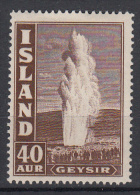 IJSLAND - Michel - 1939 - Nr 213A - MH* - Unused Stamps