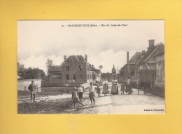 * CPA..dépt 60..SAINTE GENEVIEVE  :  Rue Du Camp Du Puits    : Voir Les 2 Scans - Sainte-Geneviève